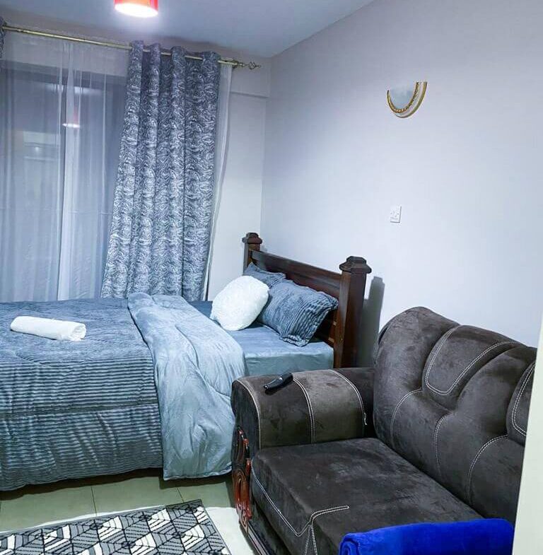 Studio Airbnb Thindigua At TSAVO Sunset Kiambu Road